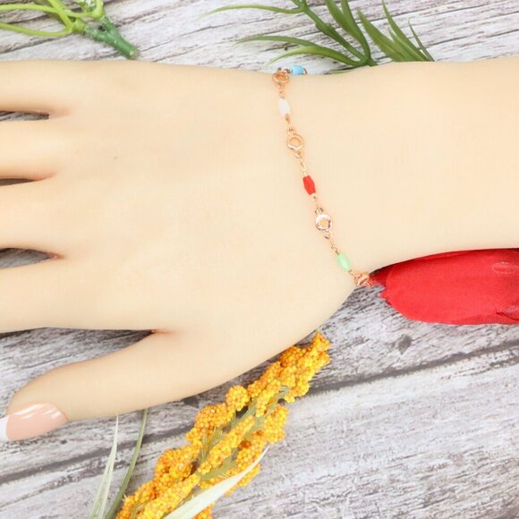Trendy Bracelet for Girls & Women – Cute, Adjustable & Gift-Ready | MLCRC1941 - Picture 7 of 10